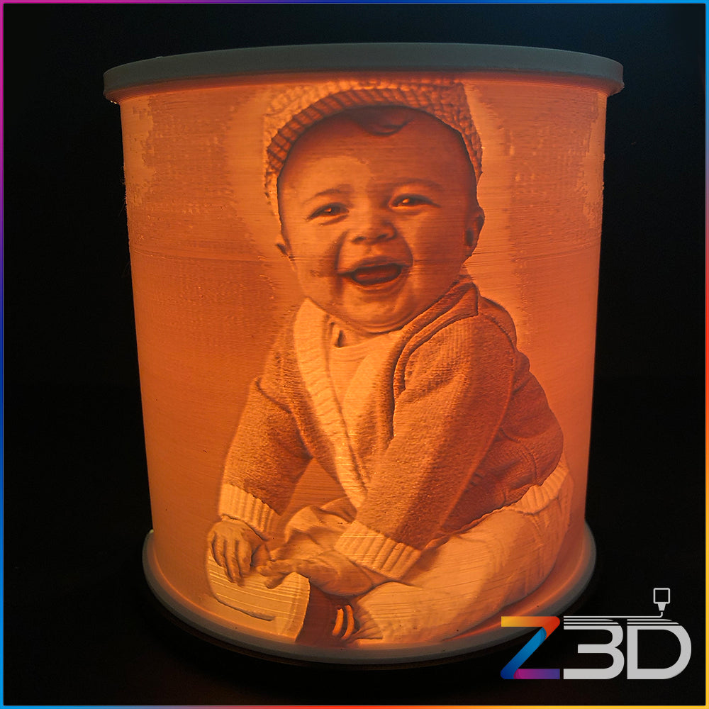 Backlit Lithophane