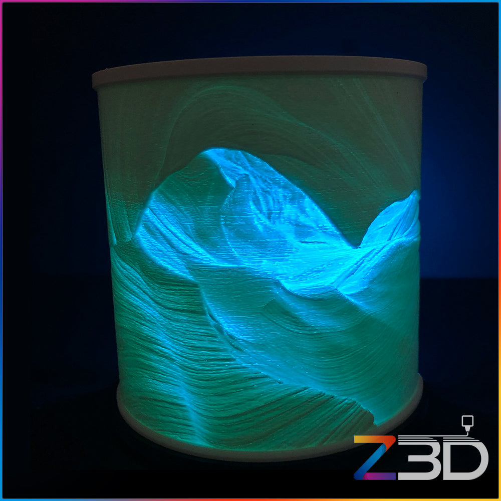Backlit Lithophane
