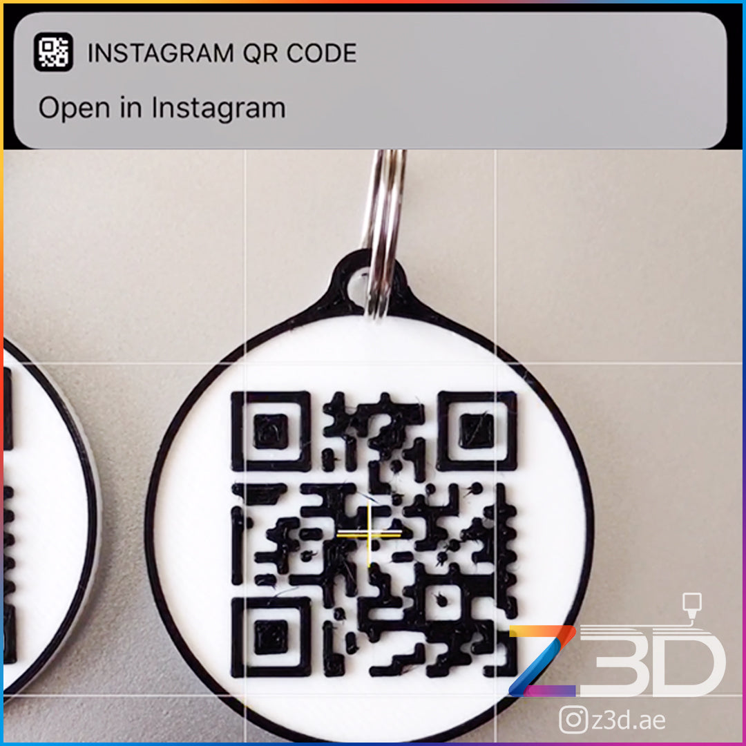 QR Code Keychain