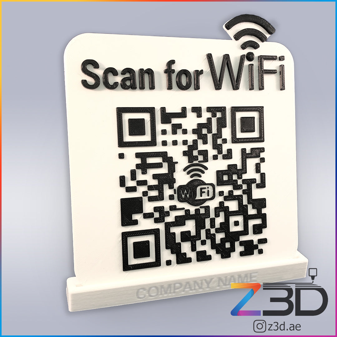 Quick Access WiFi QR Code