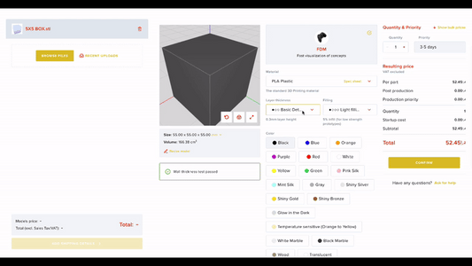 Introducing the brand new Z3D instant Quoting Tool