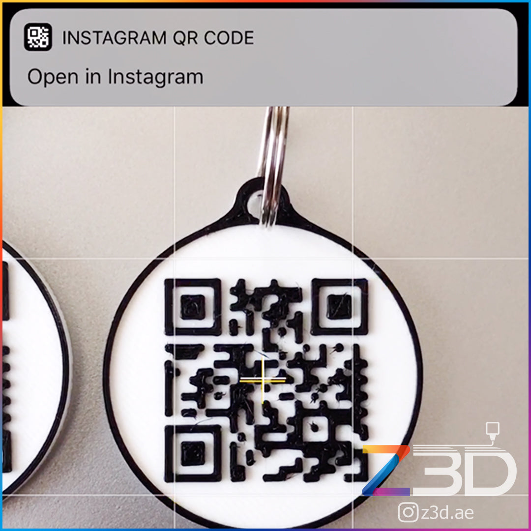 QR Code Keychain